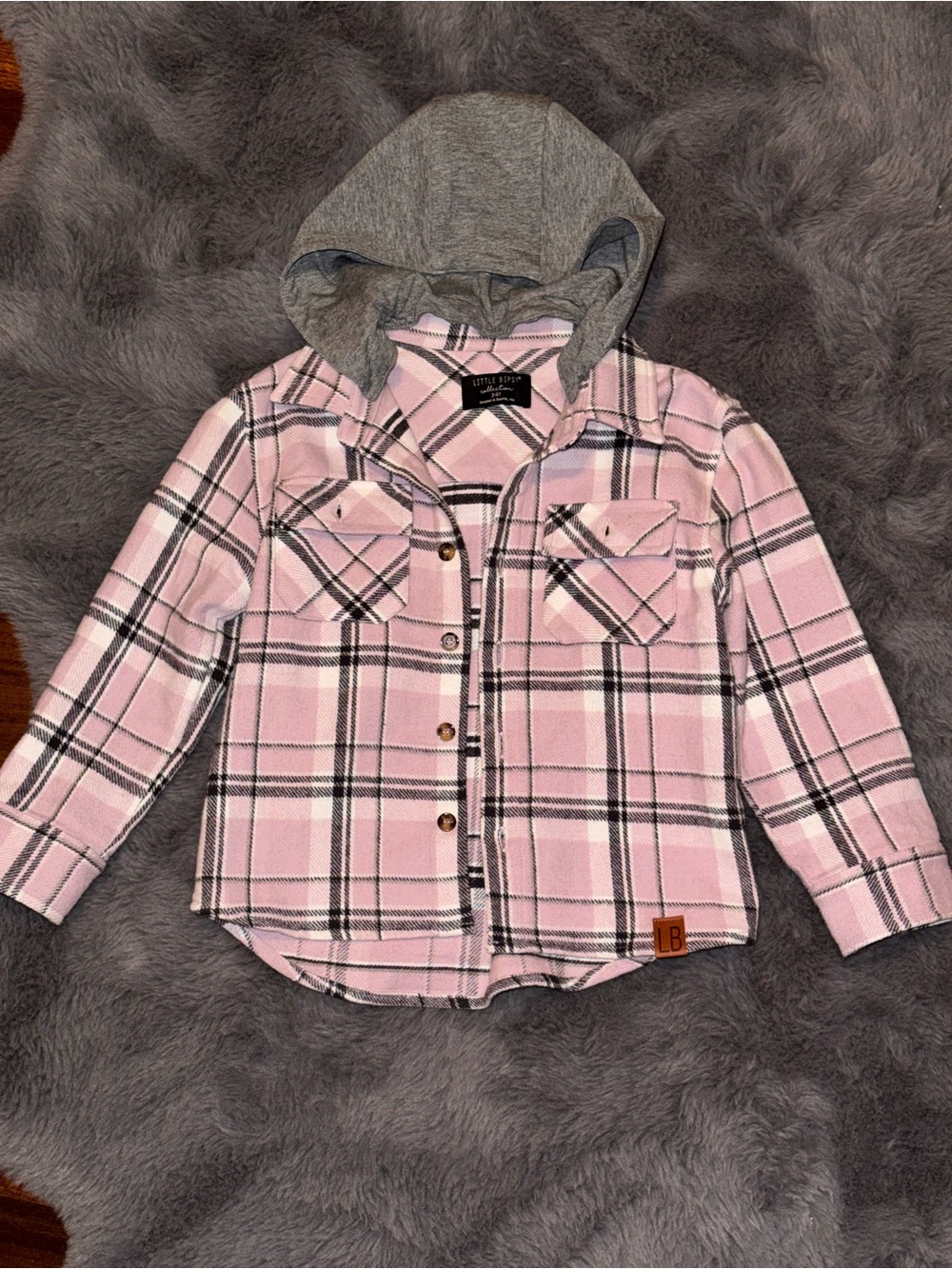 ⭐️Little Bipsy Flannel Shacket⭐️